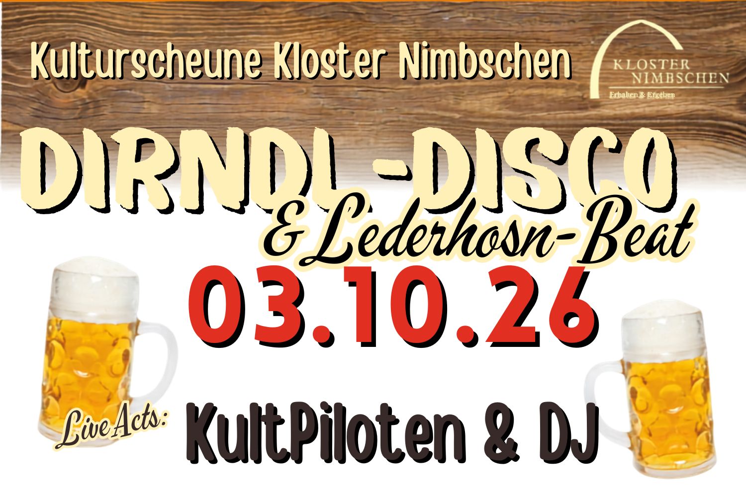 Dirndl Disco & Lederhosn Beat